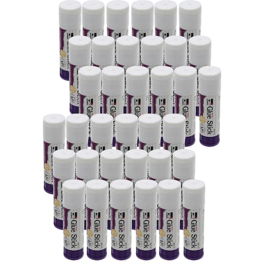 Charles Leonard 0.74oz. Glue Sticks, 36ct.